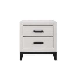 Global Furniture USA - Rustic Transitional Kate Nightstand - White