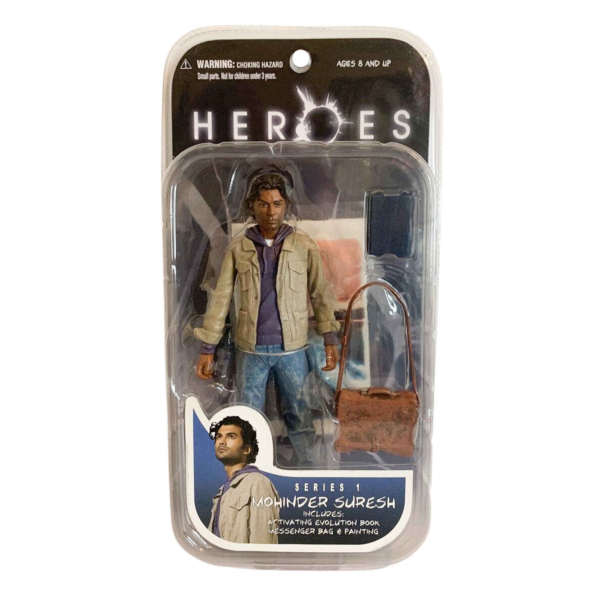 WARNING: CHOKING HAZARD Small parts. Not for children under 3 years.  
AGES 8 AND UP  
HEROES  
SERIES 1  
MOHINDER SURESH  
INCLUDES: ACTIVATING EVOLUTION BOOK MESSENGER BAG & PAINTING