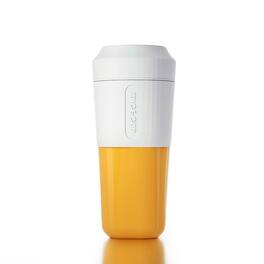 Forest'nSky - 2-in-1 Portable Juice & Blend Cup: USB Rechargeable Personal Blender for Smoothies, Shakes, Office & Gym - White