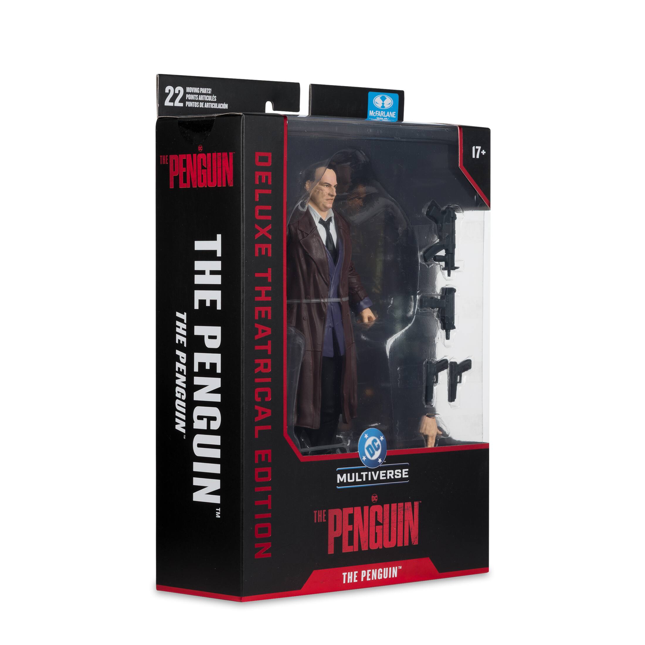 NOTHING PARTS: 22 PUNTOS POINTS ARTICULOS DE MITICOLACION E - THE "PENGUIN THE DELUXE THEATRICAL EDITION
McFARLANE SALIN 17+ DC MULTIVERSE @ THE PENGUIN