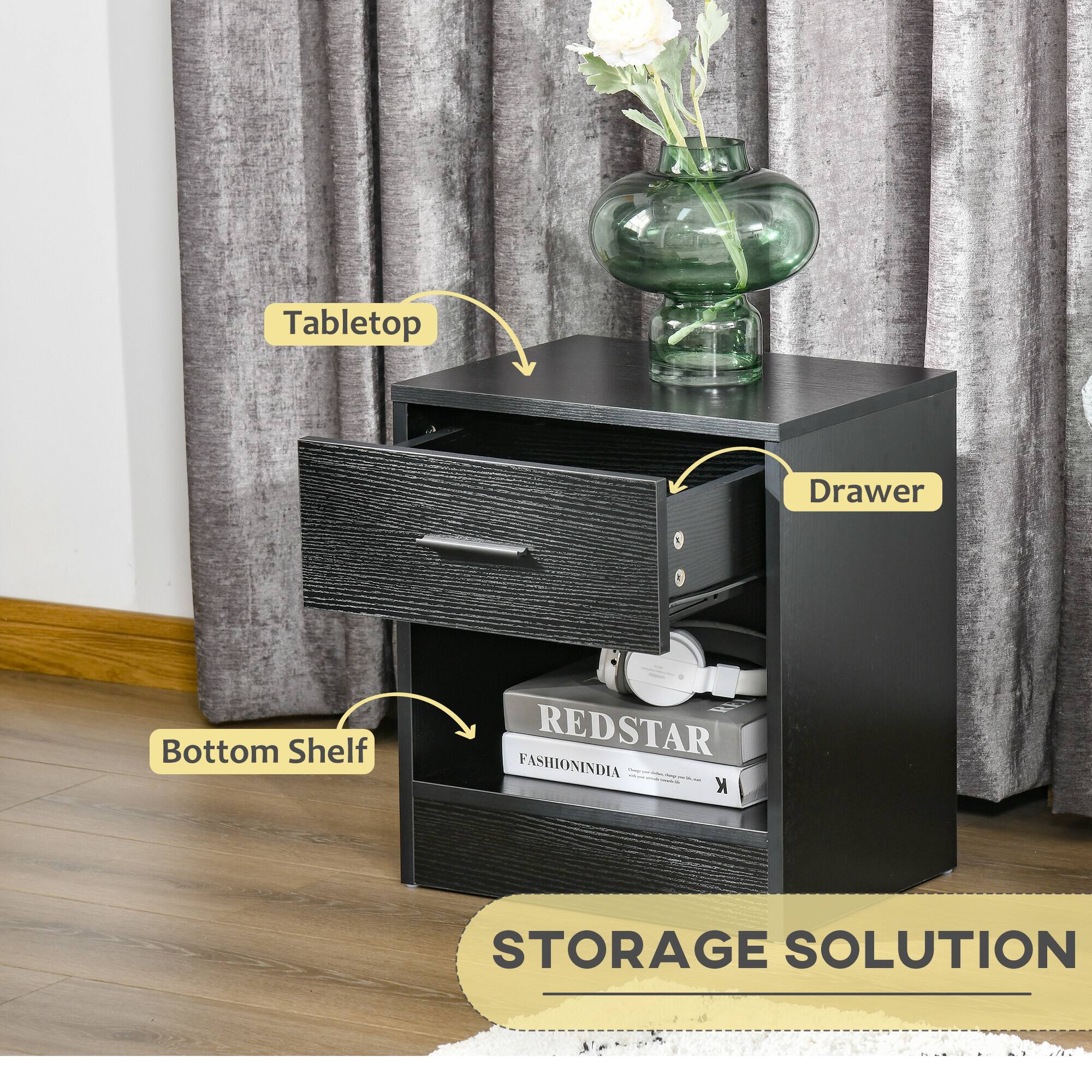 Tabletop Drawer Bottom Shelf REDSTAR FASHION INDIA - STORAGE SOLUTION