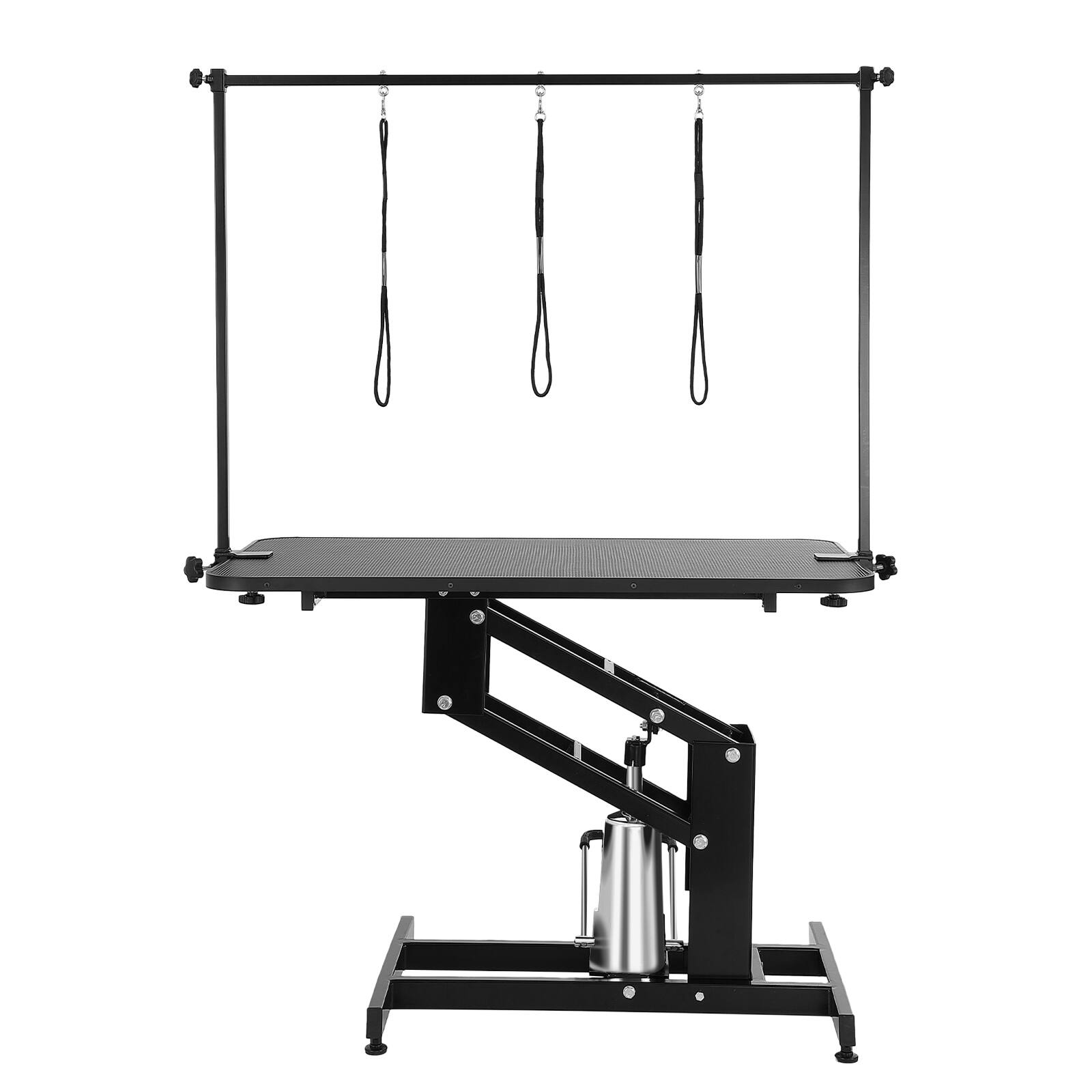 Alt View 5. VEVOR - 43" Hydraulic Pet Grooming Table, Heavy Duty Dog Grooming Arm for Medium/ Small Dogs.