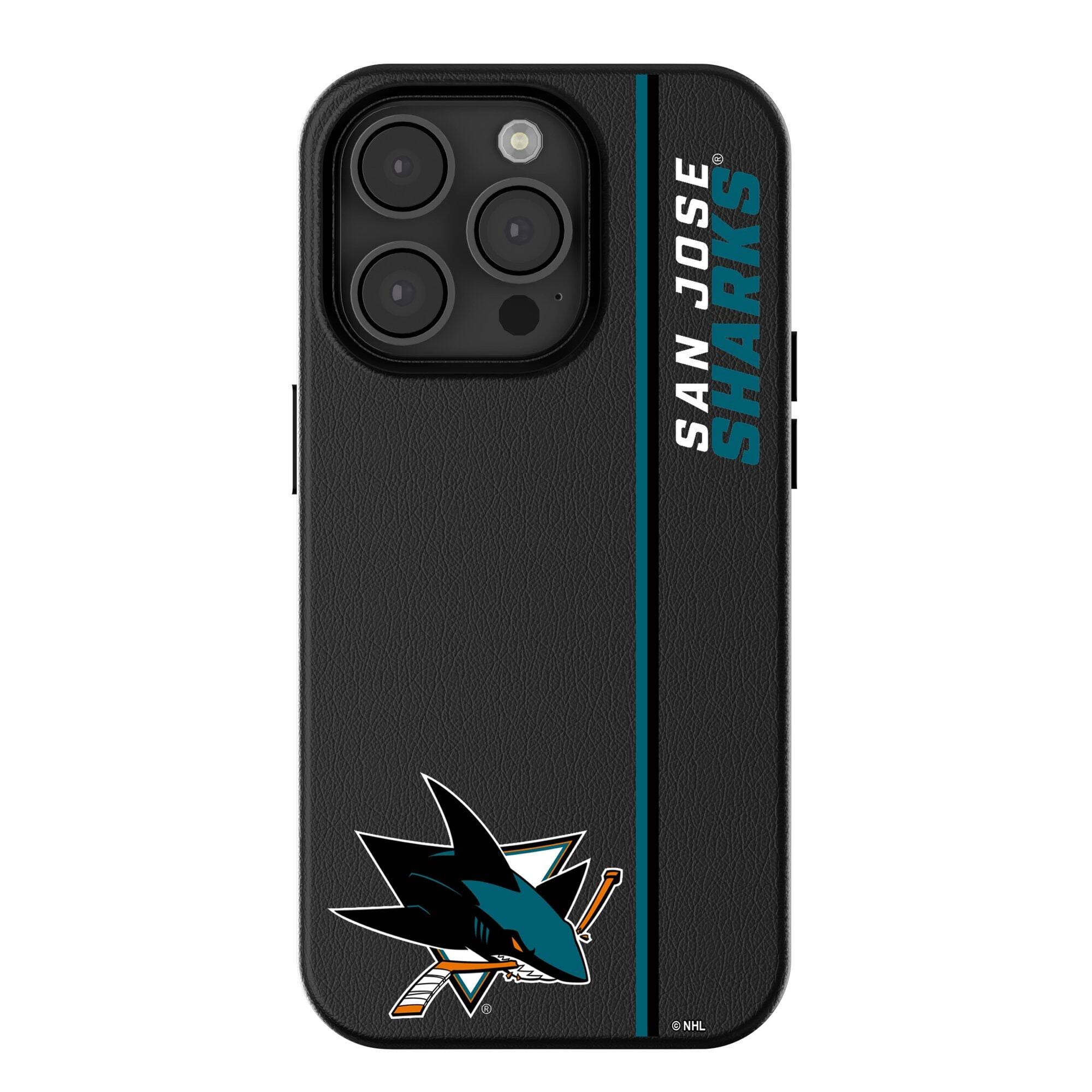 Keyscaper - NHL - San Jose Sharks Sidebar Magnetic iPhone Case - 16 Pro - Black price history on PriceWatchPro