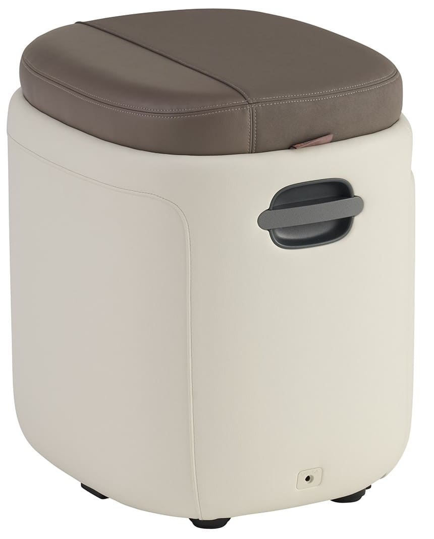 Alt View 12. Human Touch - Reveal Ottoman Massager - Cream.