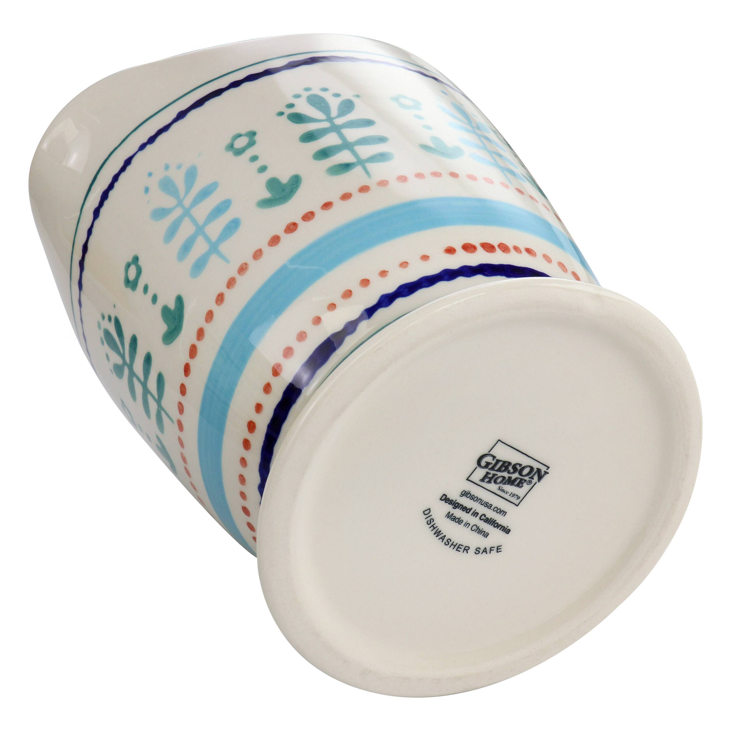 GIBSON HOME -o - gibsonusa.com - Designed in California - Made in China - DISHWASHER SAFE