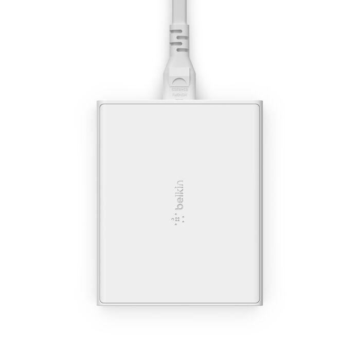 Alt View 7. Belkin - 4-Port GaN Charger 108W - White.