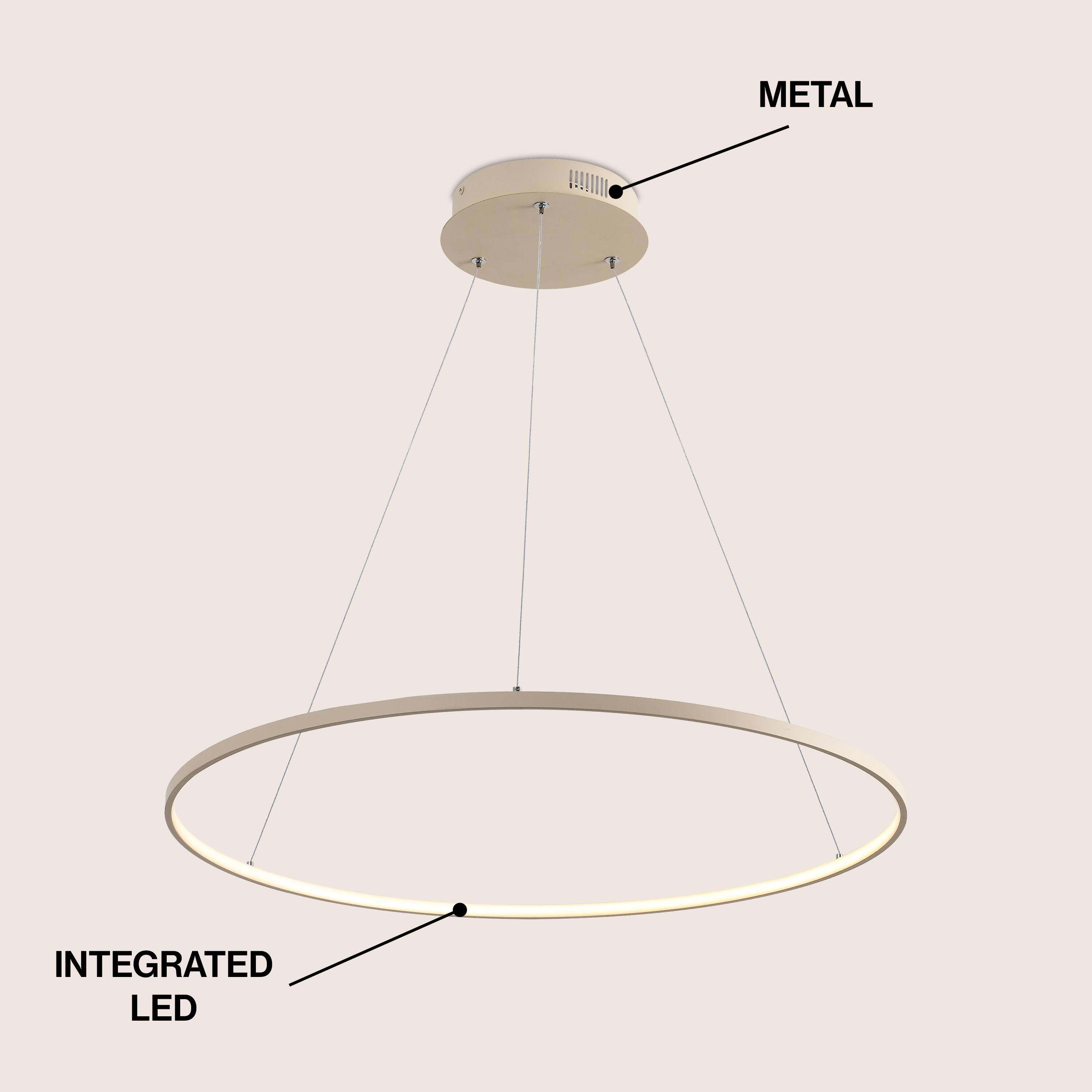 METAL  
INTEGRATED LED