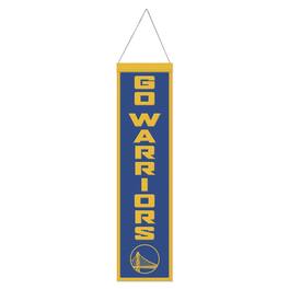 WinCraft - Golden State Warriors 8" x 32" Slogan Wool Banner - Multicolor