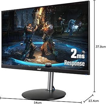 Acer 2ms Response  
37.9cm  
54cm  
23.4cm