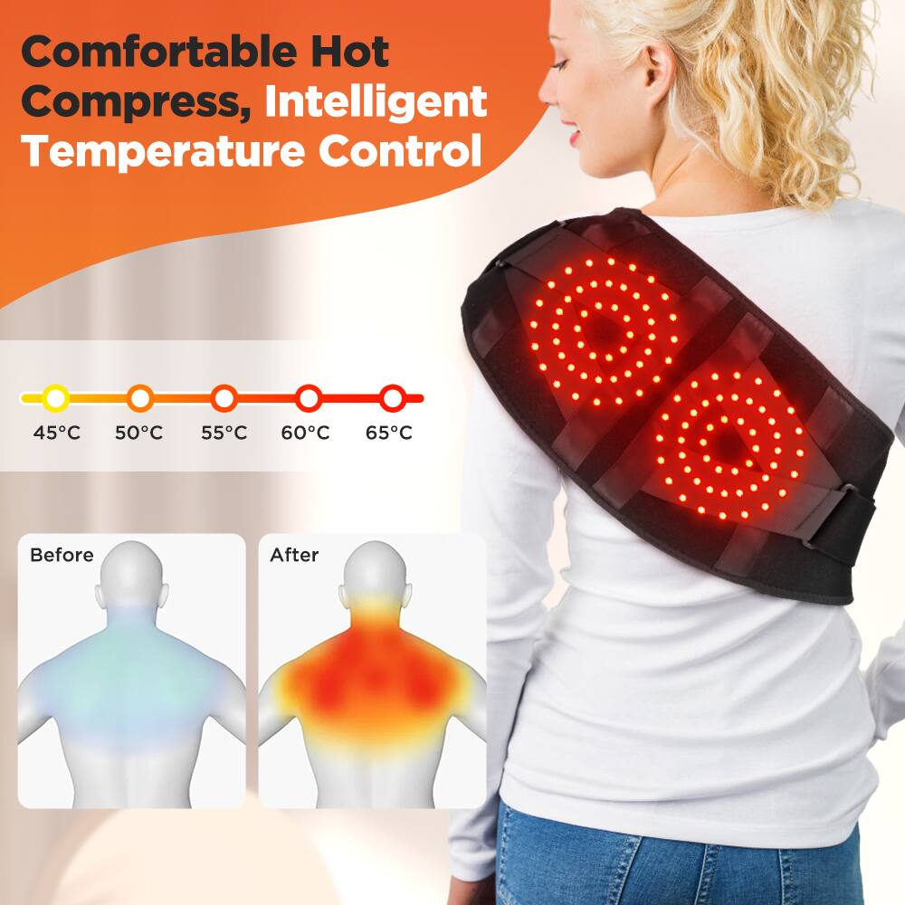 Comfortable Hot Compress, Intelligent Temperature Control

45°C 50°C 55°C 60°C 65°C

Before After