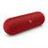 Angle. Beats - Beats - Pill Portable Wireless Bluetooth Speaker + Power Adapter - Statement Red.