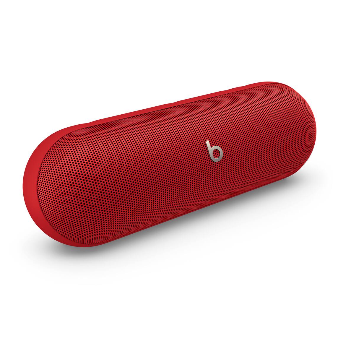 Angle. Beats - Beats - Pill Portable Wireless Bluetooth Speaker + Power Adapter - Statement Red.
