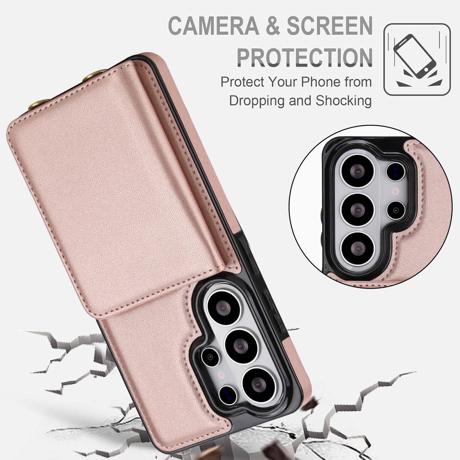 CAMERA & SCREEN PROTECTION  
Protect Your Phone from Dropping and Shocking