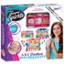 The text on the image is grouped and corrected as follows:

"Cra-Z-Art Shimmer 'n Sparkle A-B-C Fashion Bead Bracelets Kit includes 800+ beads and 64 bracelets. Personalize your style! New! See panel for complete contents."