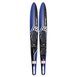 O'Brien Watersports - 2191120 Adult 68 inches Celebrity Water skis, Blue and Black