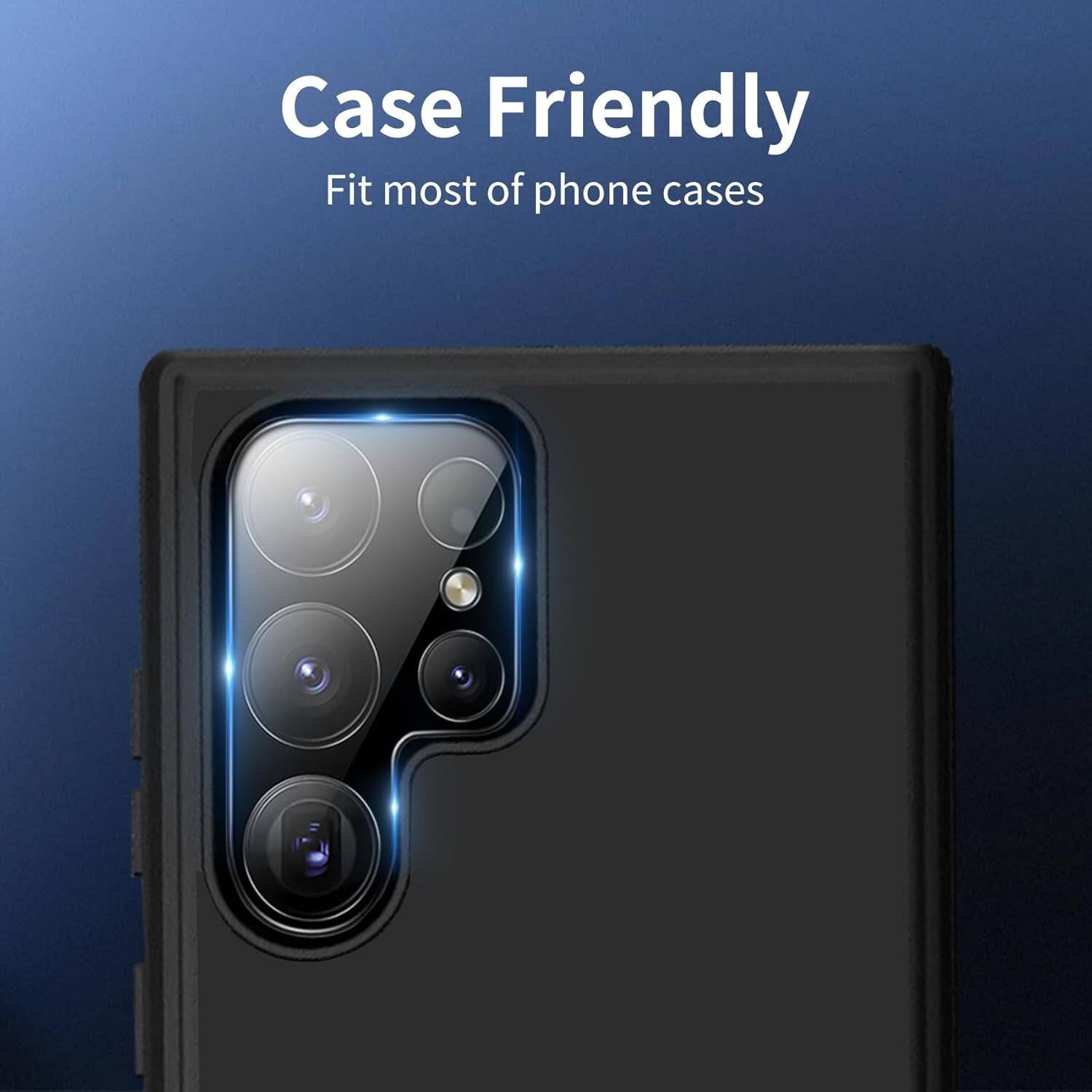 Case Friendly  
Fit most of phone cases