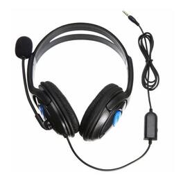 Kitcheniva - Stereo Wired Gaming Headsets Headphones With Mic For PS4 Playstation 4 PC Laptop - Black