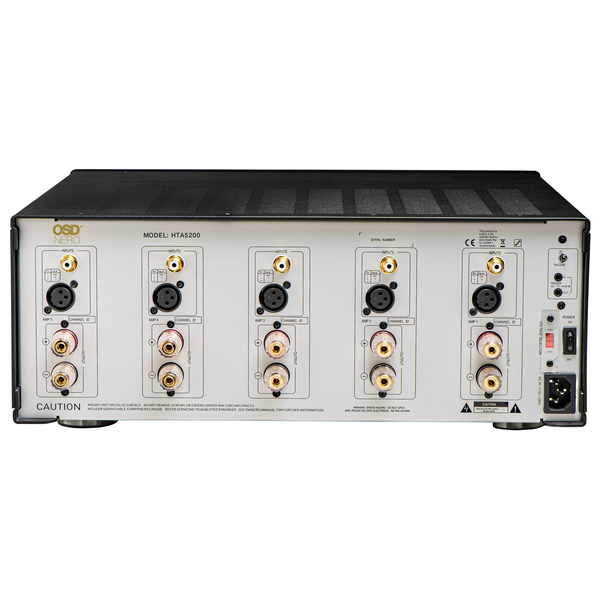 OSD NERO  
MODEL: HTA5200  

INPUTS:  
CE - i X  
L - - APS +  
2 JUT - - NANE - care - - + C - OUTRUT AP1 + AANE - iao A 1 un - Uauno OY - RETACTION - PM 1  

F - - - A - - A .- - C .. - N : CAUTION - -. C COON - - ... ..  COORO - ..  ... -  FO FO -- - - - - - 3 I - -. n - - /