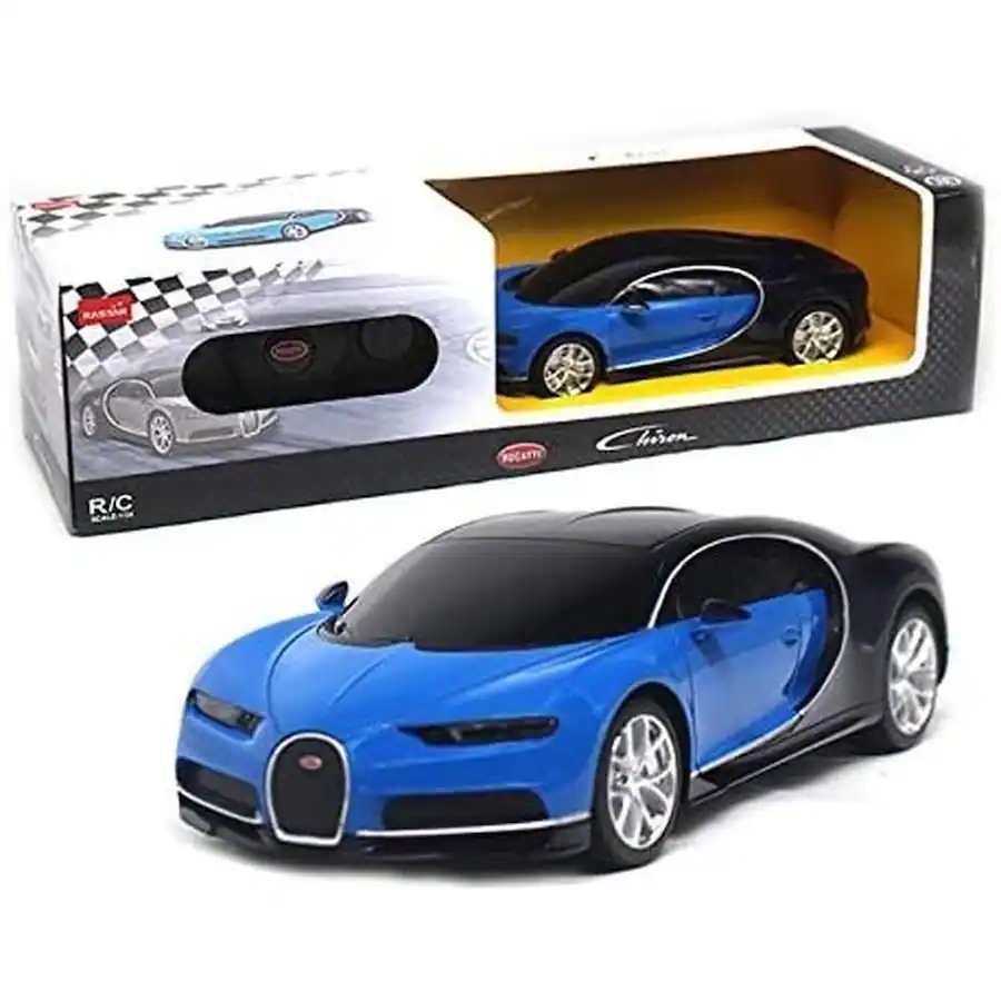 JuzToys Remote Control Car, 1:24 RC Car Bugatti Chiron Sport Racing Car ...