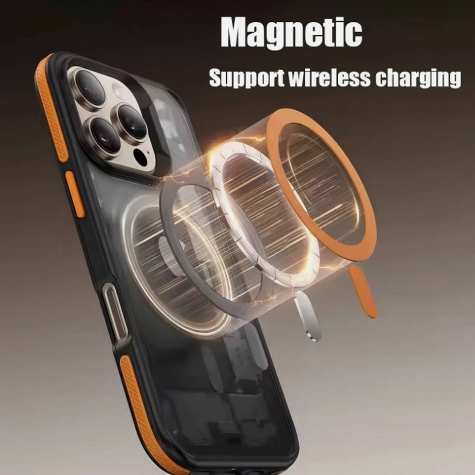 Magnetic Support wireless charging