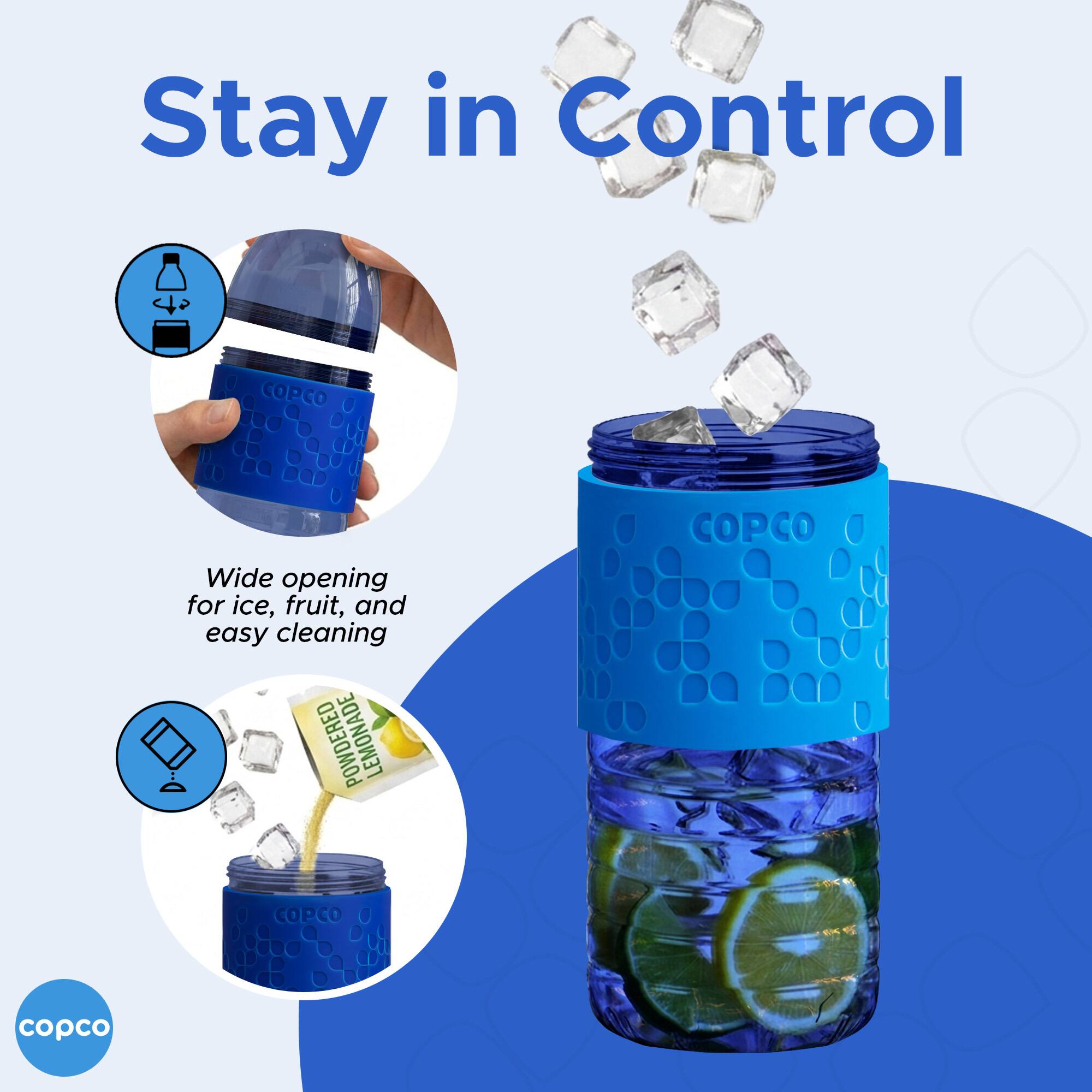 Stay in Control  
Wide opening for ice, fruit, and easy cleaning  
POWDERED LEMONADE  
COPCO  
COPCO  
copco