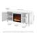 Alt View Zoom 21. Camden&Wells - Chabot Crystal Fireplace TV Stand for TVs up to 65" - White.
