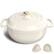 Front. Winado - 7.5QT Dutch Oven Enameled Cast Iron Bread Oven w/ Moisture-Lock Lid for Sourdough Baking & Cooking, Oven & Stovetop Safe - Cream White.