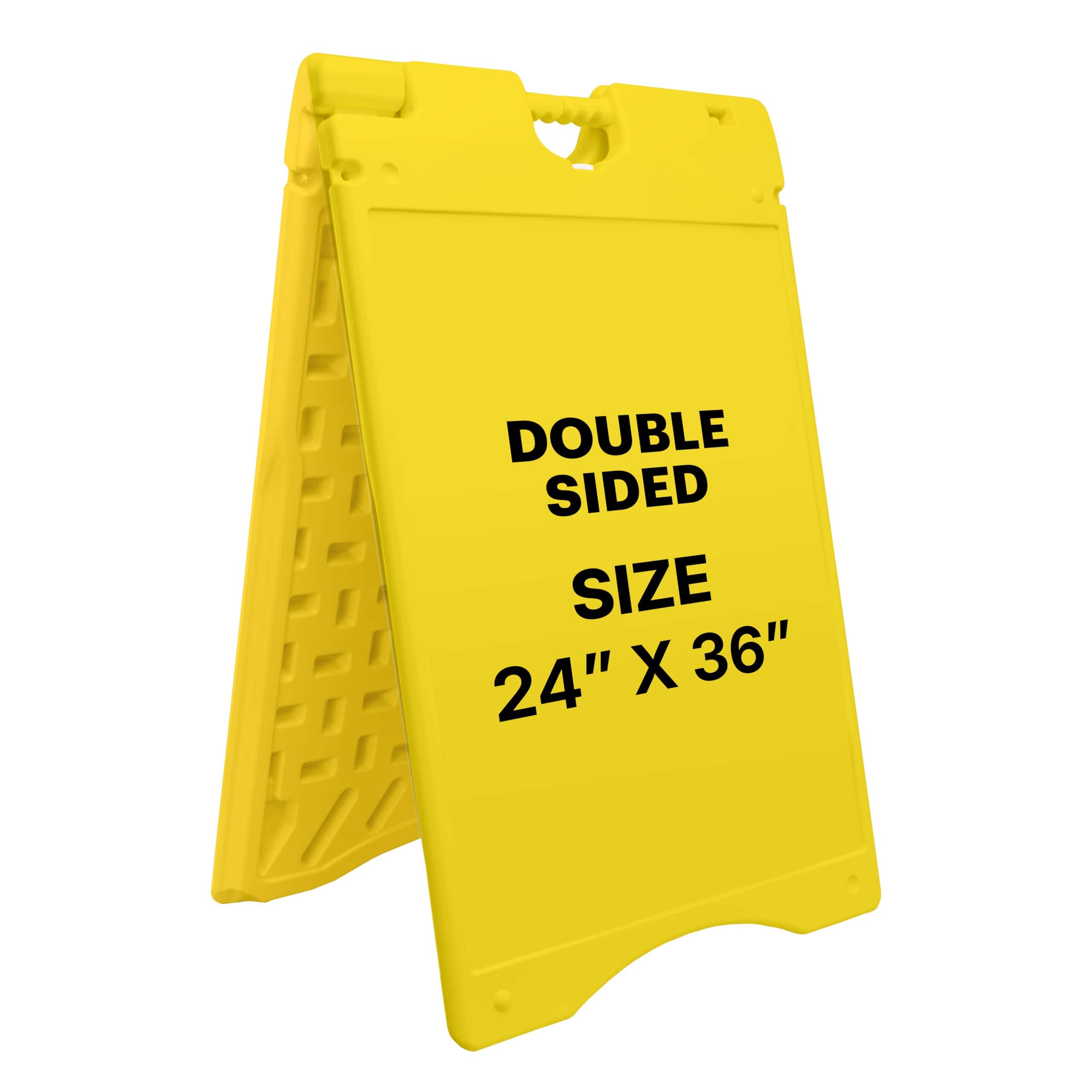 Jumbl - A Frame Sandwich Board – 24 x 36” Display Sidewalk Sign with PVC Sign Protector - Yellow price history on PriceWatchPro