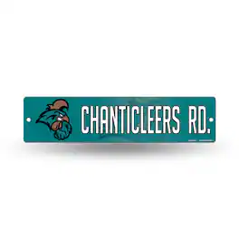 Rico Industries - Coastal Carolina Chanticleers Street Sign (16") Hang anywhere you choose. Garage, office, den, man cave, kids room - Multi