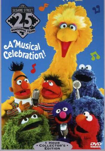 Front. Sesame Street - Sesame Street: 25 Wonderful Years: A Musical Celebration!   - DVD.