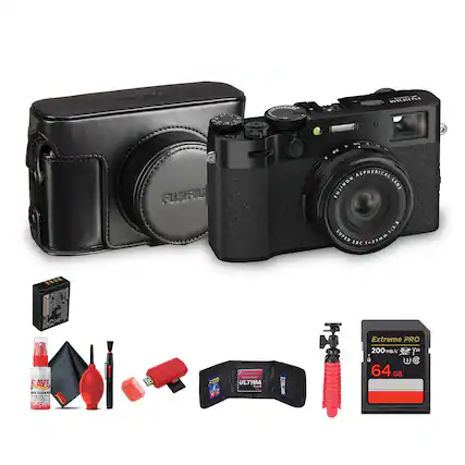 FUJIFILM X100V
FUJINON ASPHERICAL LENS
SUPER EBC f=23mm
Extreme PRO
200 MB/s V30
64 GB
ULTIMA om Extreme PRO 200 MB/s V30 64 GB
SAVE
USB CLEANER