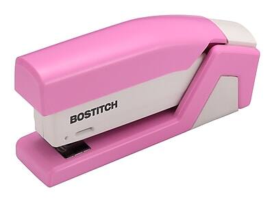 Alt View 2. Bostitch - Paperpro Reduced-Effort Desktop Stapler, 20-Sheet Capacity, Staples Included - Pink.