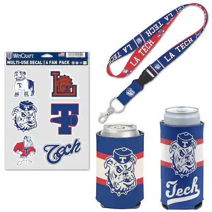 WINCRAFT
MULTI-USE DECAL | 6 FAN PACK
LA TECH
LA TECH
LA TECH
Tech
Tech
Tech