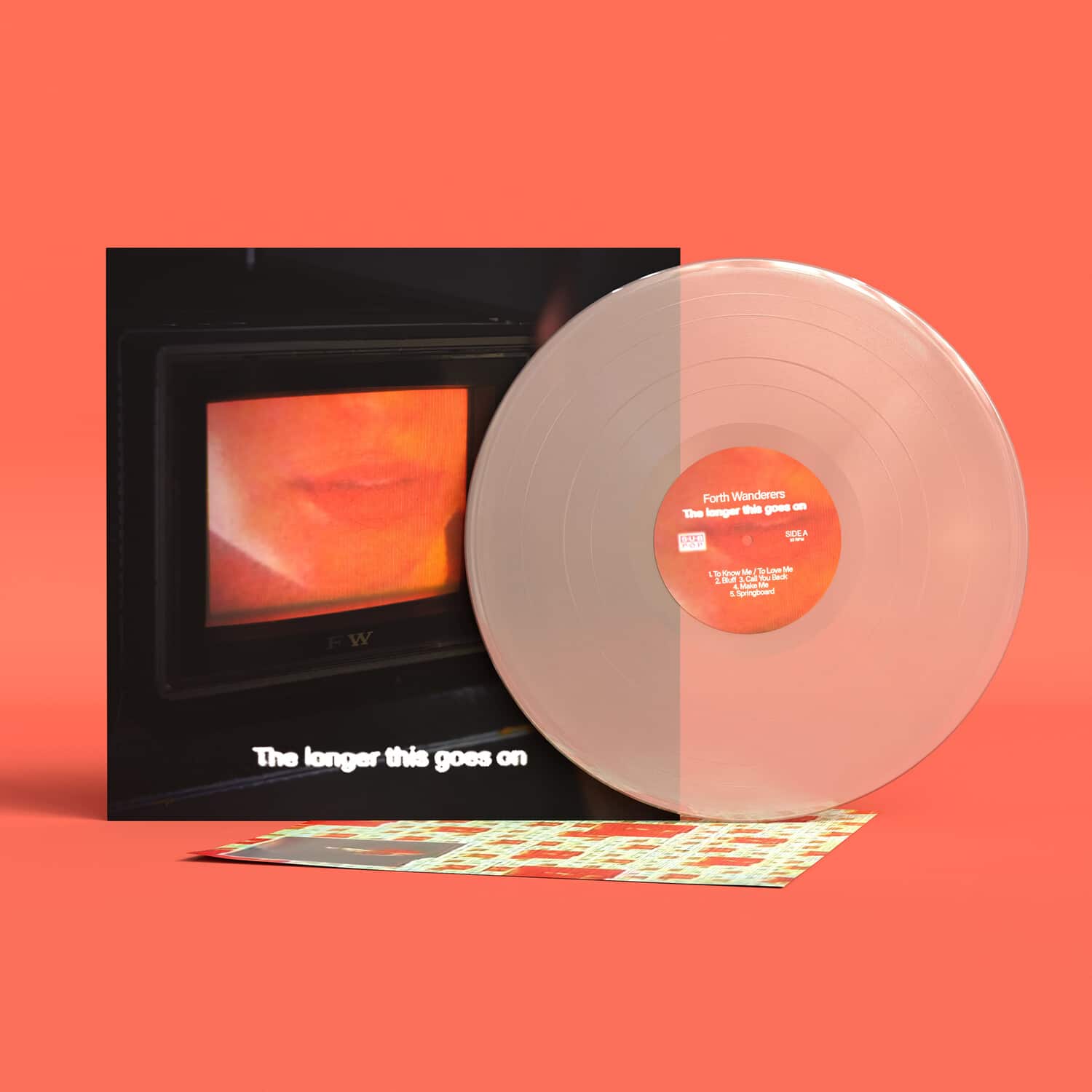 Forth Wanderers - The Longer This Goes on - Milky Clear   - VINYL LP price history on PriceWatchPro
