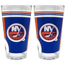 Great American Products - New York Islanders Two-Piece 16oz. Pint Glass Set - Multicolor
