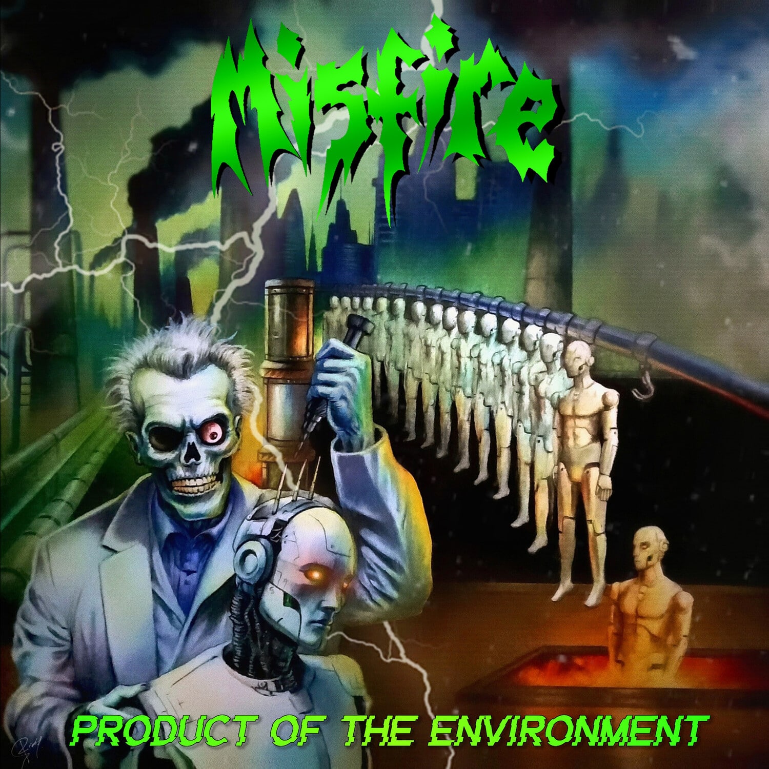 Misfire - Product of the Environment  - COMPACT DISCS