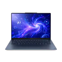 Lenovo - Yoga Slim 7x - Copilot+ PC - 14.5" 3K 90Hz OLED Touch-Screen Laptop - Snapdragon X Elite X1E-78-100 2024 - 16GB - 1TB - Cosmic Blue