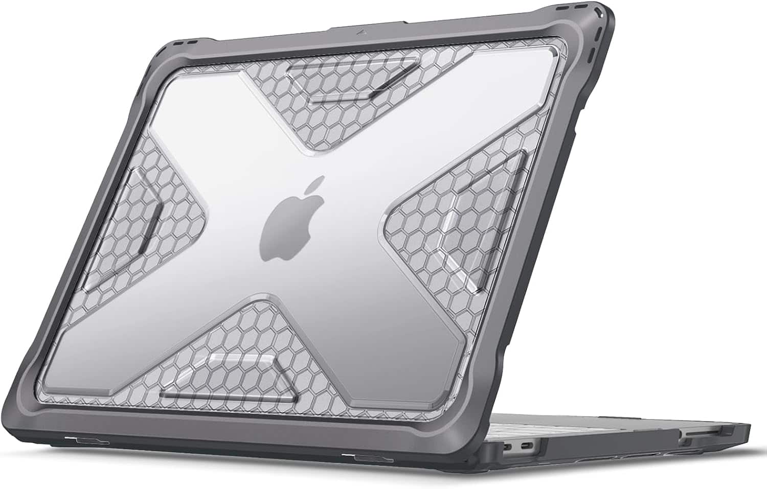 Fintie - Rugged Case for MacBook Neo 13 Inch (Model A3404, 2026 Release) Heavy Duty, TPU Bumper, Hard Shell, Snap-On Cover - Gray price history on PriceWatchPro