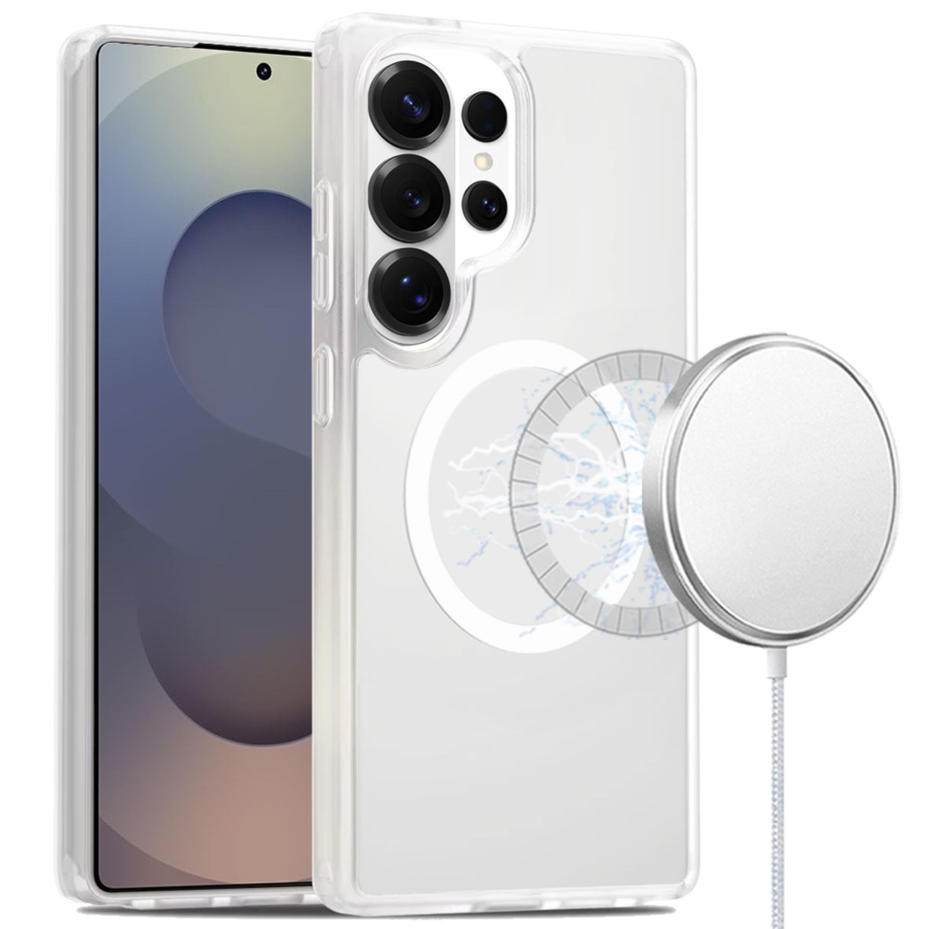 Kitcheniva - Magnetic Circle Smooth Translucent Plus Tempered Glass For Samsung S26 Ultra Case - Clear price history on PriceWatchPro