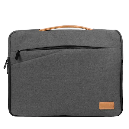 Front. Kitcheniva - Padded Sleeve Case Cover Carry Bag For 14.6" Samsung Galaxy Tab S10 Ultra - Dark Gray.