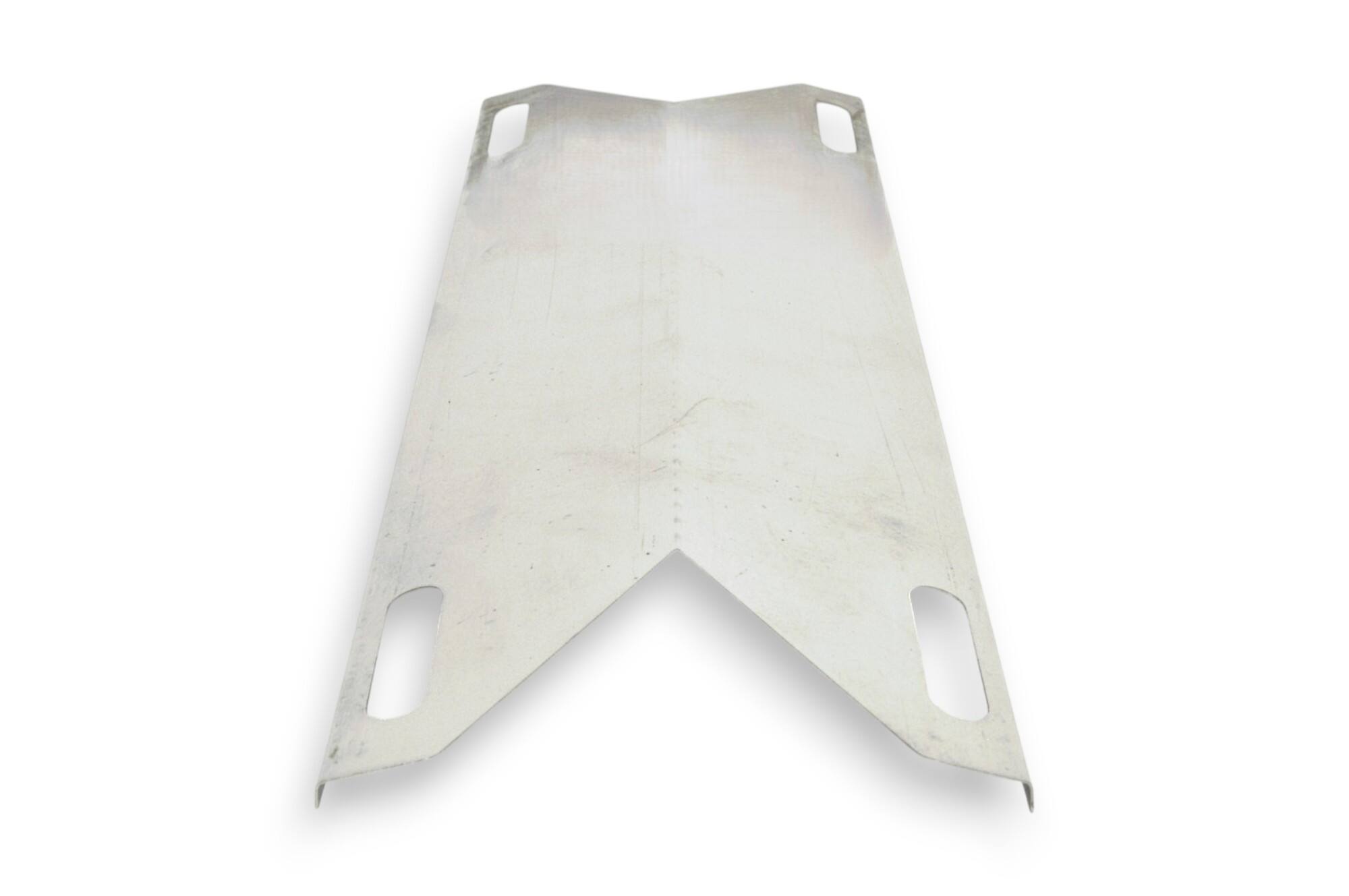 Alt View 4. Music City Metals - Music City Metals - MCM999439114 heat plate, ss, 15.375 x 5.125 heat plates, 16.9375” to 15”.