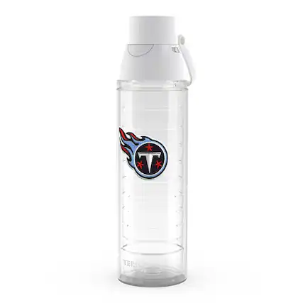 Front. Tervis - Tennessee Titans 24oz. Emblem Venture Lite Water Bottle - Multicolor.