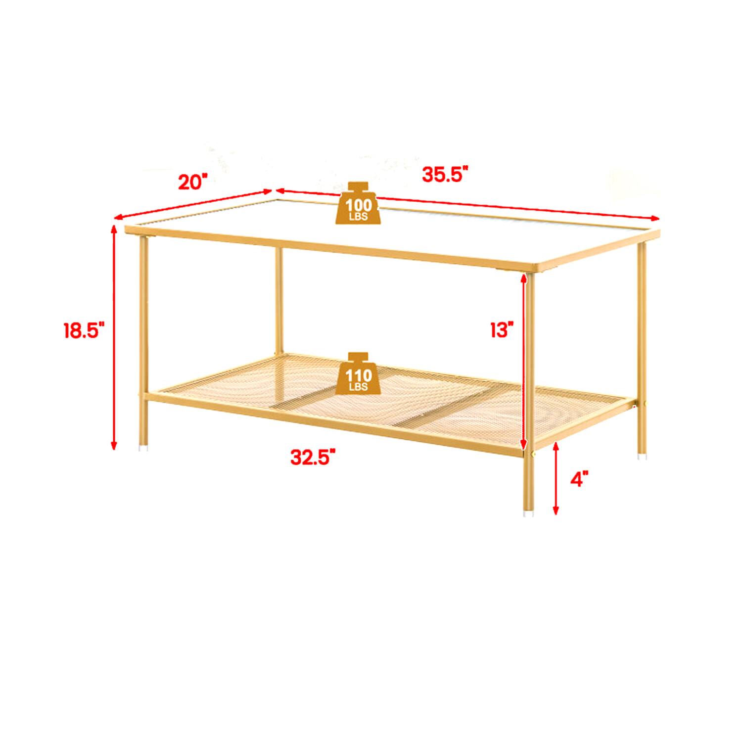 20" x 35.5" x 18.5" x 13" x 32.5" x 4"  
100 LBS  
110 LBS