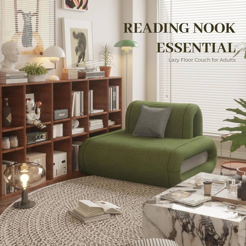 READING NOOK ESSENTIAL  
Lazy Floor Couch for Adults