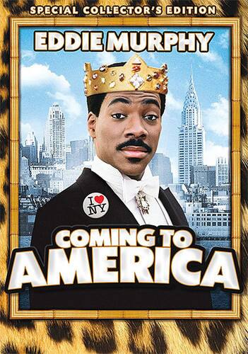 Front. Coming to America   - DVD.