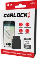 CARLOCK - 4G Car Tracker – GPS Vehicle Tracking for Families, Teens & Fleets with Driving Score, Trip History & Geofencing - Black - Front_Zoom