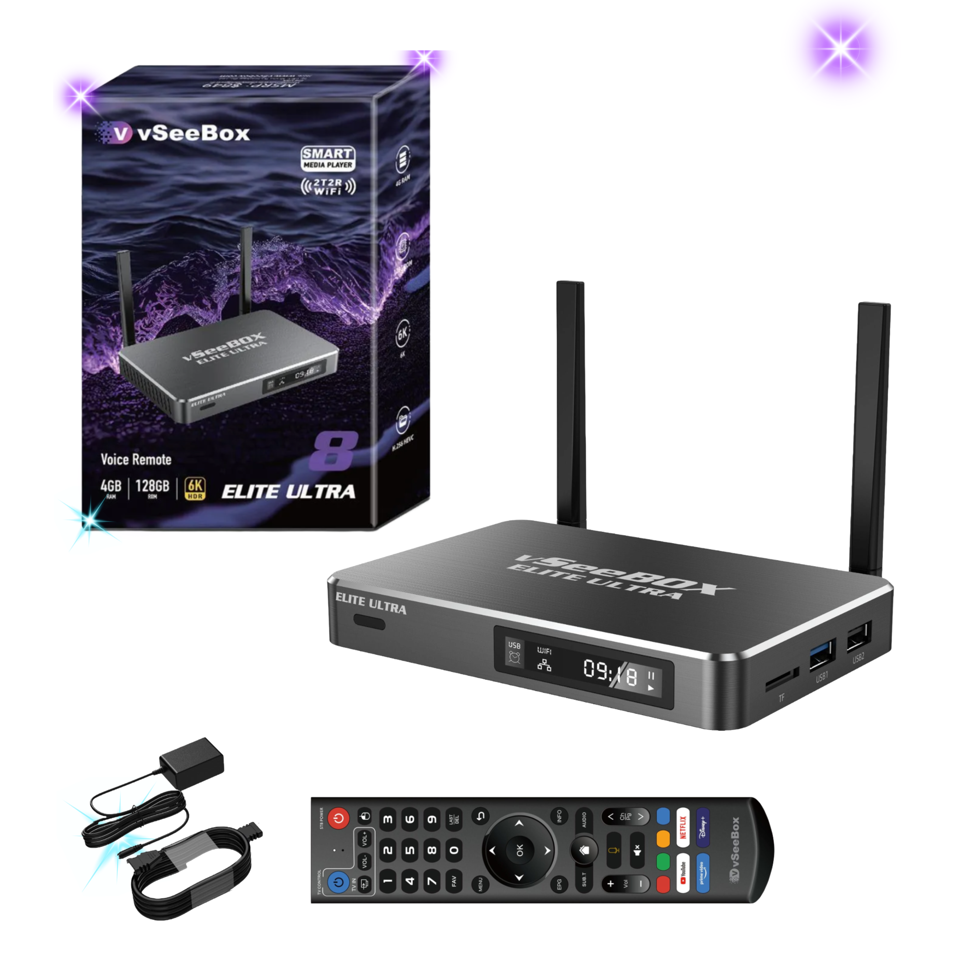 vSeeBox - ELITE ULTRA - Black