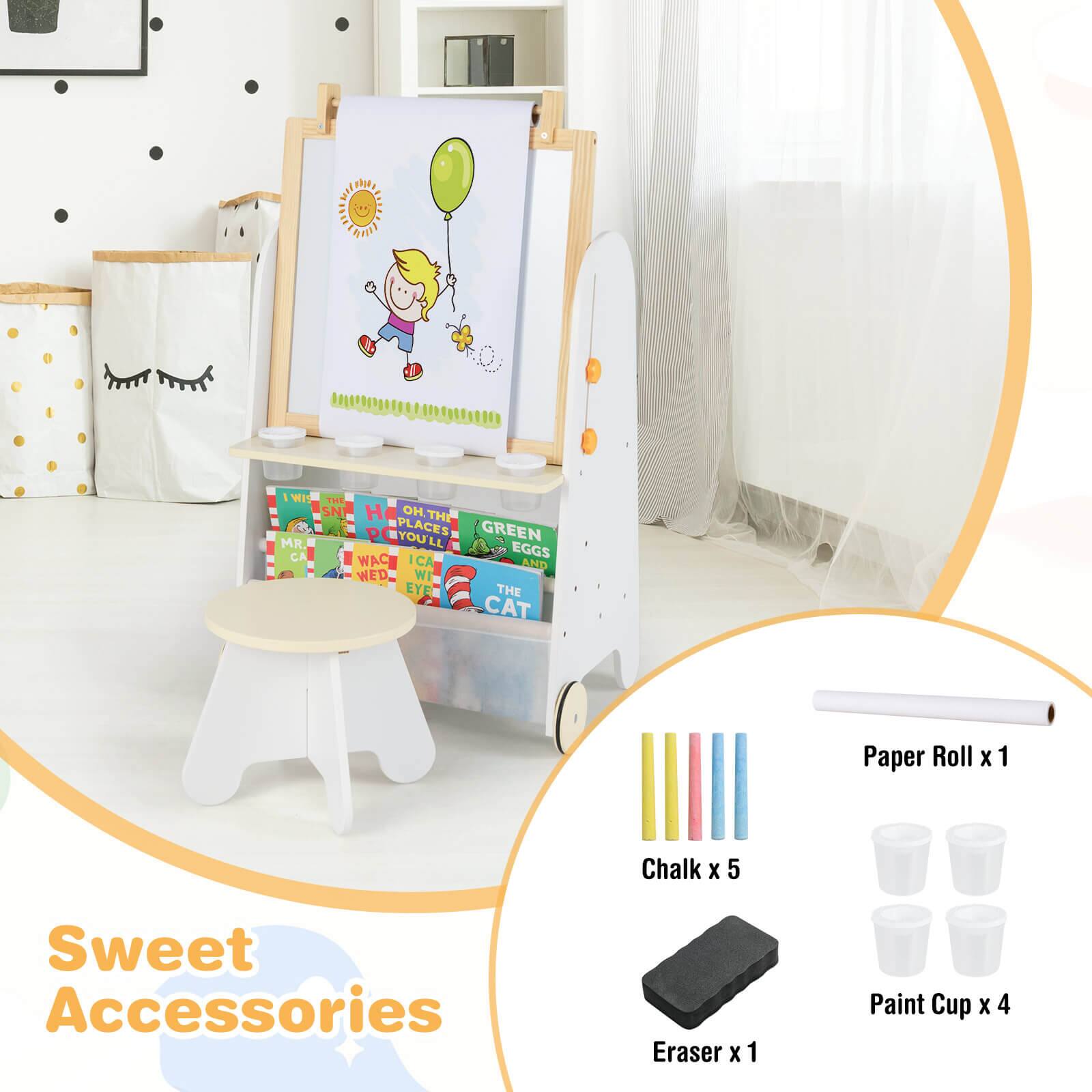 Sure, here is the corrected and grouped text:

---

**Sweet Accessories**

- Paper Roll x 1
- Chalk x 5
- Eraser x 1
- Paint Cup x 4

---

**Text on the Image:**

- I WISH THEE SN H OH H.THE P PLACES - GREEN MR. EYOU'LL CA EGGS WAC ICA AMD WED WT EYE THE CAT

---

**Additional Text:**

- Paper Roll x 1
- Chalk x 5
- Paint Cup x 4
- Eraser x 1

---