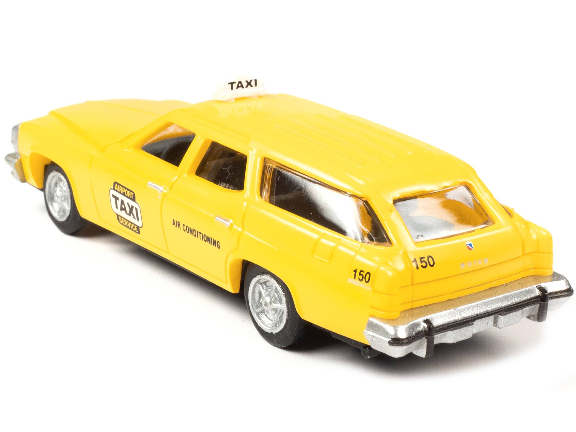 TAXI  
AIRPORT TAXI SERVICE  
AIR CONDITIONING  
150  
BUICK