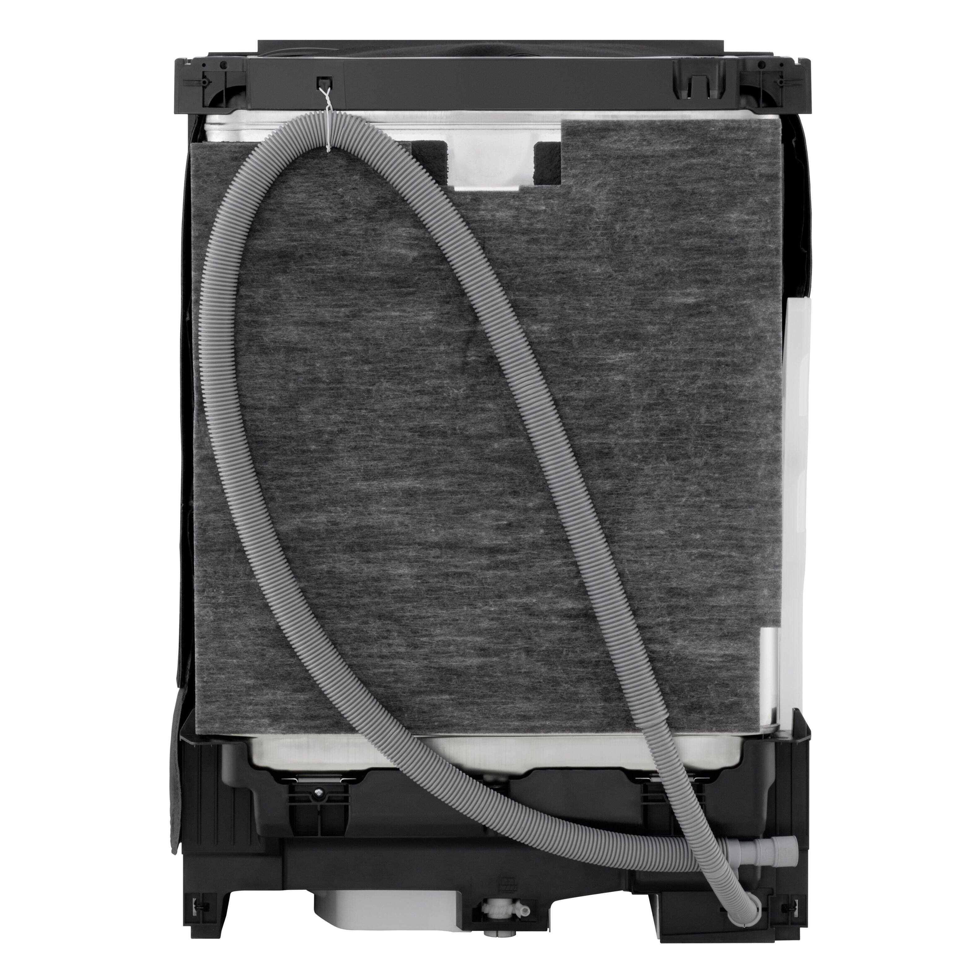 Alt View 26. LG - FlushFit 24" Top Control Smart Built-In Stainless Steel Tub Dishwasher with 3rd Rack, 1-Hour Wash & Dry Cycle and 42dBA - Black Stainless Steel.